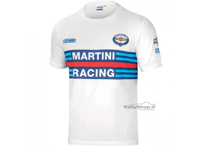 T-SHIRT SPARCO REPLICA MARTINI RACING-01274MR