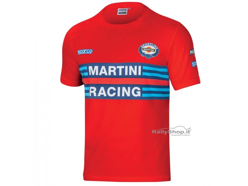 T-SHIRT SPARCO REPLICA MARTINI RACING-01274MR