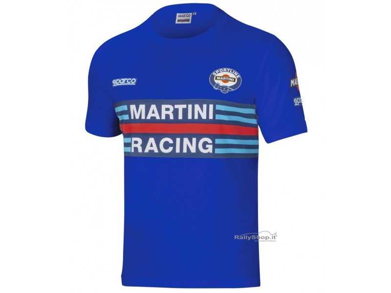 T-SHIRT SPARCO REPLICA MARTINI RACING-01274MR