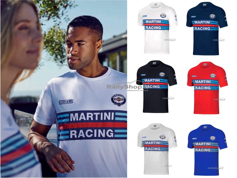 T-SHIRT SPARCO REPLICA MARTINI RACING-01274MR