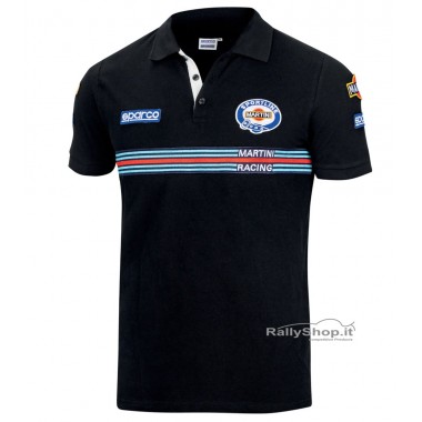 POLO SPARCO REPLICA PATCHES MARTINI RACING