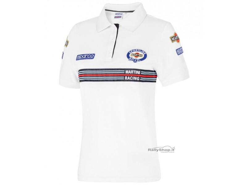 POLO SPARCO LADY FIT MARTINI RACING-013034MR