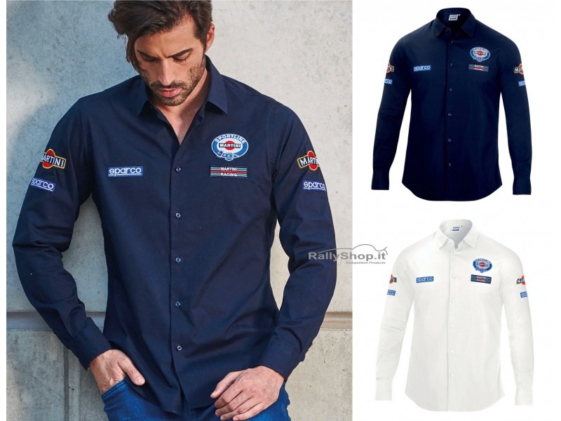 CAMICIA SPARCO MARTINI RACING-01277MR