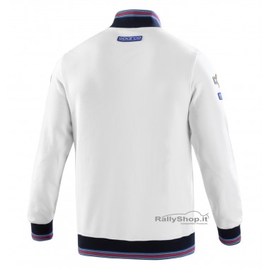 FELPA SPARCO FULL ZIP MARTINI RACING