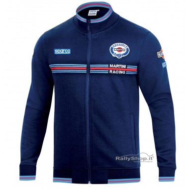 FELPA SPARCO FULL ZIP MARTINI RACING