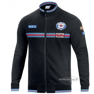 FELPA SPARCO FULL ZIP MARTINI RACING