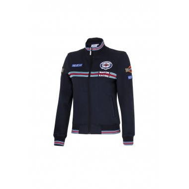 FELPA SPARCO FULL ZIP MARTINI RACING Lady