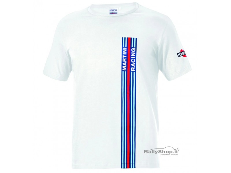 Sparco T-SHIRT BIG STRIPES MARTINI RACING