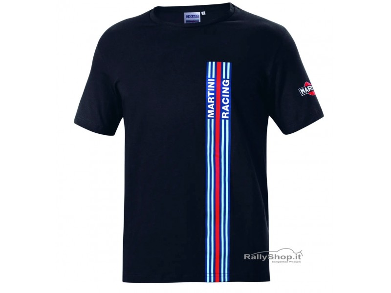 Sparco T-SHIRT BIG STRIPES MARTINI RACING