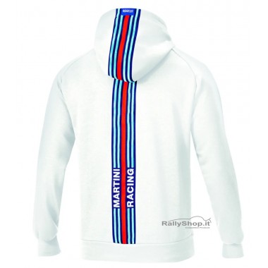 Sparco HOODIE BIG STRIPES MARTINI RACING