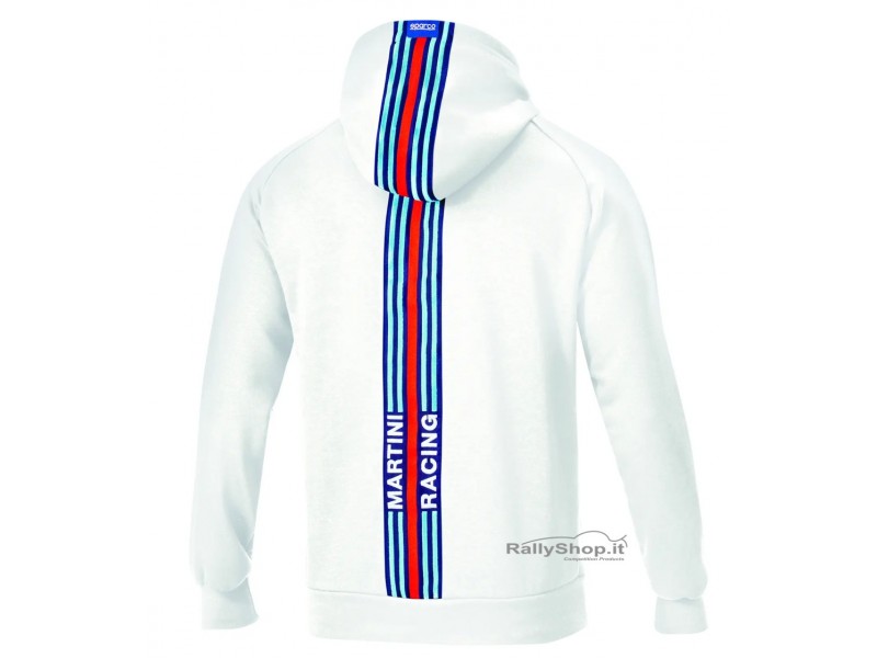 Sparco HOODIE BIG STRIPES MARTINI RACING