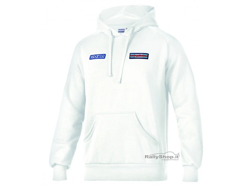 Sparco HOODIE BIG STRIPES MARTINI RACING