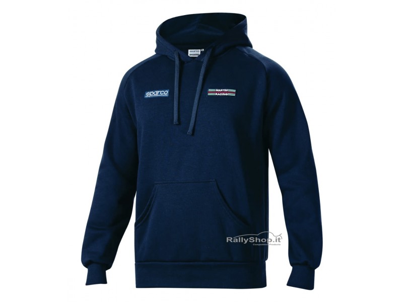 Sparco HOODIE BIG STRIPES MARTINI RACING