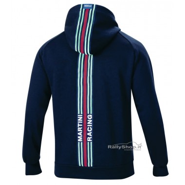 Sparco HOODIE BIG STRIPES MARTINI RACING