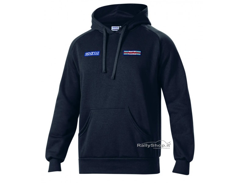 Sparco HOODIE BIG STRIPES MARTINI RACING