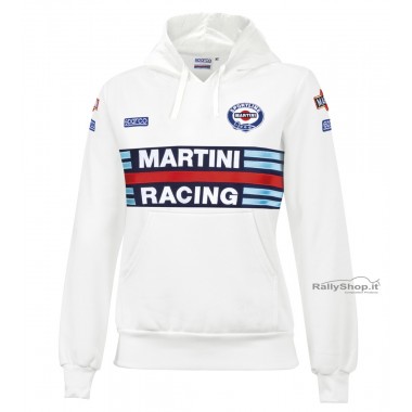 Felpa Lady Sparco Hoodie Replica Martini Racing