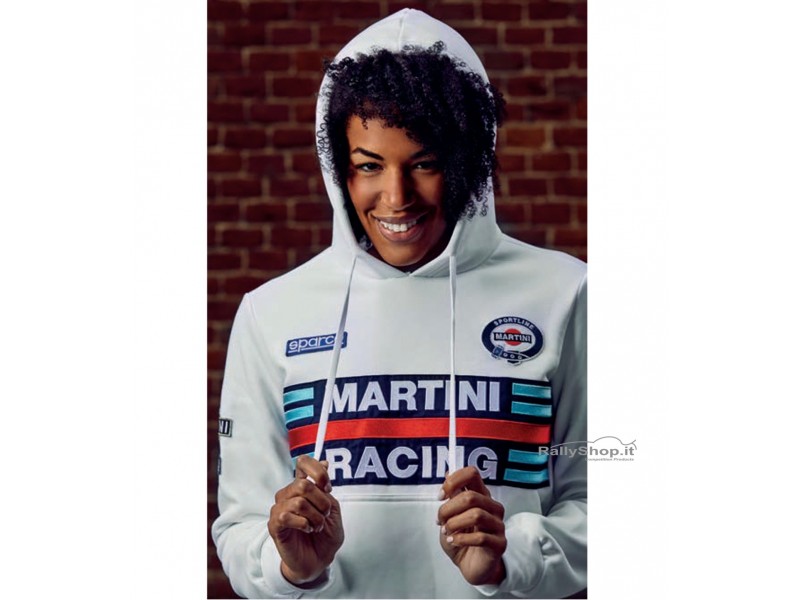 Felpa Lady Sparco Hoodie Replica Martini Racing