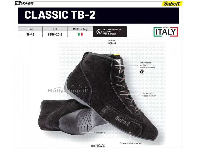 Scarpe Sabelt CLASSIC TB-2-RFTB02CLASSIC