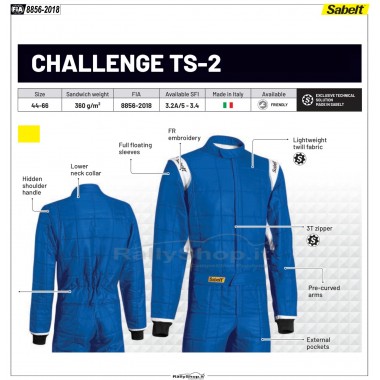 Tuta Sabelt CHALLENGE TS-2