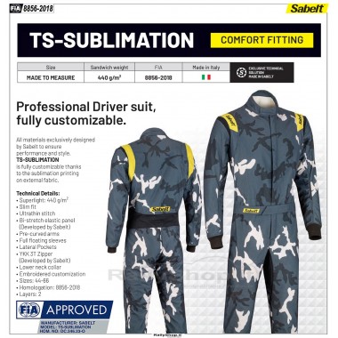 Tuta Sabelt TS-SUBLIMATION